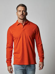 Load image into Gallery viewer, Pique Long Sleeve man (GOTS)