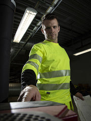 Load image into Gallery viewer, 6014 T-SHIRT LONG SLEEVE EN ISO 20471 CLASS 3/2