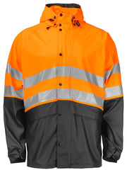 Load image into Gallery viewer, Pro-Job Rain Jacket Short EN ISO 20471 Class 3/2