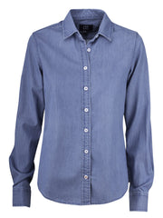 Load image into Gallery viewer, C&amp;B ELLENSBURG DENIM SHIRT LADY
