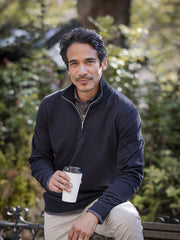 Load image into Gallery viewer, C&amp;B Oakville Half Zip Sweater Men
