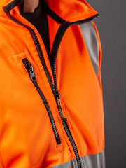 Load image into Gallery viewer, 6105 SOFTSHELL JACKET LITE EN ISO 20471 CLASS 3
