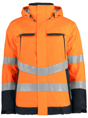 Load image into Gallery viewer, Pro-Job Padded Jacket EN ISO 20471 Class 3
