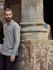 Load image into Gallery viewer, Basic Polo Long Sleeve Pocket
