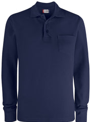 Load image into Gallery viewer, Basic Polo Long Sleeve Pocket
