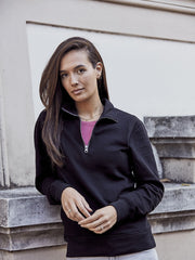 Load image into Gallery viewer, Classic Half Zip Sweatshirt
