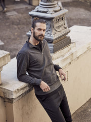 Load image into Gallery viewer, Classic Half Zip Sweatshirt
