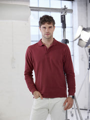 Load image into Gallery viewer, Classic Lincoln Long Sleeve Polo
