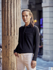 Load image into Gallery viewer, Basic Polo Long Sleeve Pocket
